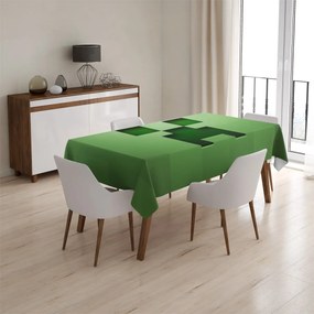 Sablio Obrus Green Blocks - 90x90 cm