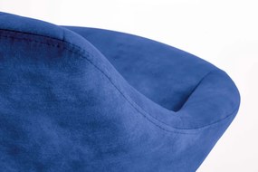 Barová stolička H102 tmavo modrá