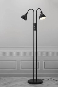 NORDLUX Moderná stojacia lampa RAY, 2xE14, 40W, čierna