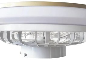 LED Stropné svietidlo s ventilátorom OPAL LED/48W/230V + diaľkové ovládanie
