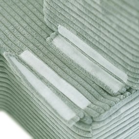 Rozkladacia detská pohovka  - zelená, prémiový menčester