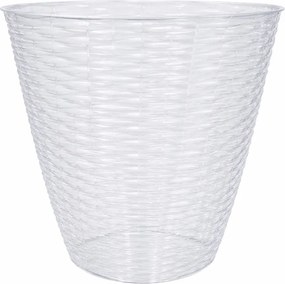 BAMA Obal na květináč PAGLIA 14 cm, transparentný Množstvo: 2 ks