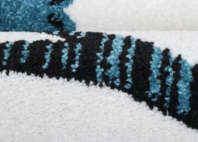 Koberce Breno Kusový koberec KIDS 420 White, viacfarebná,120 x 170 cm