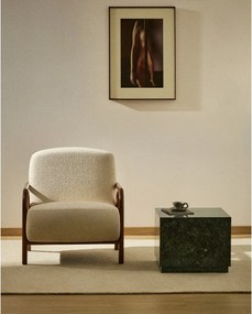 Béžové ženilkové kreslo Sylo – Kave Home