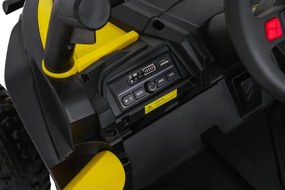 Elektrické autíčko Buggy Madman UTV-MX žlté