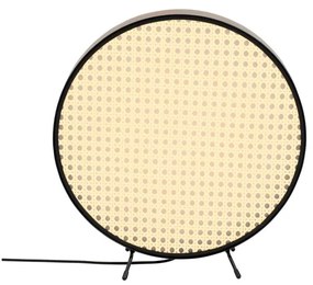 Béžovo-čierna stolová lampa Zuiver Sien