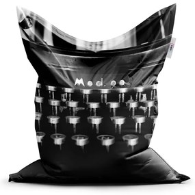 Sablio Sedací vak Písací stroj - 150x100 cm