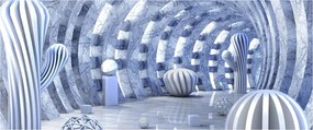 Obraz - 3D abstrakcia (120x50 cm)