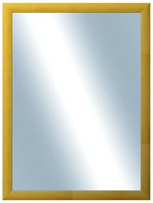 DANTIK - Zrkadlo v rámu, rozmer s rámom 60x80 cm z lišty LEDVINKA žltá (1439)