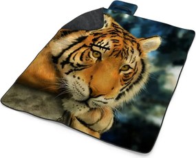 Sablio Plážová deka Tiger: 200x140 cm