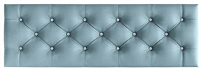 Lavica CHESTERFIELD 100x40 cm Modrá