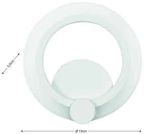 Brilagi - LED nástenné svietidlo MODERN MINI LED/16W/230V 3000/4000/6000K