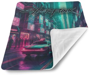 Sablio Deka pre bábätko Cyberpunk 2077 Mesto - 80x100 cm