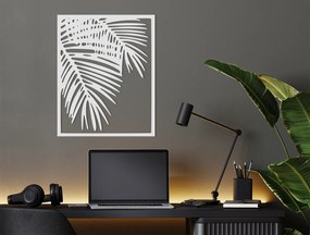 drevko 3D obraz na stenu Palma Rozmer obrazu: 40,5 x 32,5 cm, Farba dekorácie: Čierna