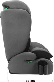 Autosedačka Zooma 25 i‑Size čierna / sivá