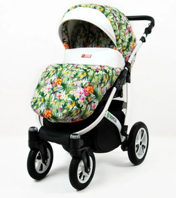 Kombinovaný kočík Raf-pol Tropical - Paisley (3-kombinácia)
