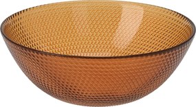 Skleněná mísa BURRITON 15 cm cihlová