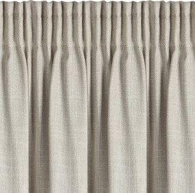 ZÁVES NA PÁSKE LEYA 140X270 CM TMAVOBÉŽOVÁ