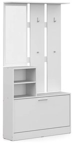 DREVONA Predsieňová stena biela BASIC