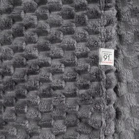 DEKA Z MIKROFLANELU CINDY6 170X210 CM SIVÁ