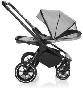 Zopa športový kočík MOVE CROSS + nánožník a pláštenka - silver grey /silver