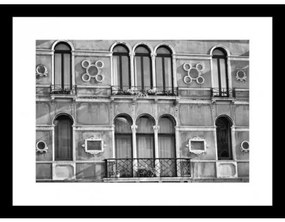 B&W rámovaný obraz 30x40