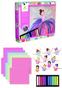 Artissimo - maľba suchým pastelom - Tanečnica