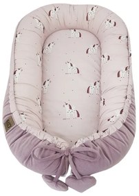 EKO - Hniezdo pre dieťa bavlnené UNICORN 90x60 cm