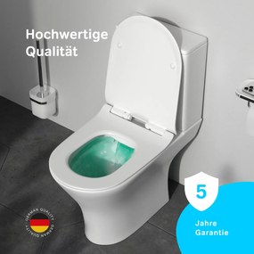 Podlahové WC AM.PM Flash CNA8600PSC bezokrajové, so sedadlom Microlift, biele