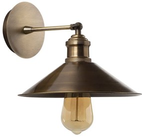 Nástenné svietidlo v bronzovej farbe ø 24 cm Berceste – Opviq lights