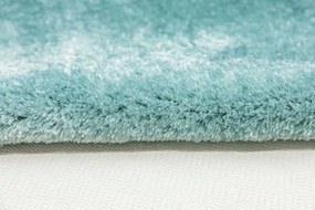 Kúpeľňový koberček Malmo tyrkysový, kruh