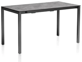 HPL rozťahovací stôl  antracit 140/210x70 cm