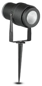 LED Vonkajšia lampa LED/12W/230V 3000K čierna IP65