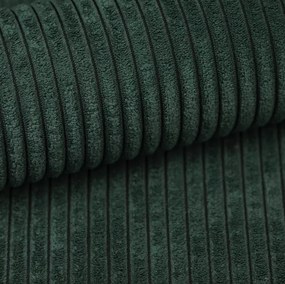 Rozkladacia sedacia súprava do U TAVERO 321x140 cm, tmavozelená