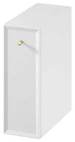 Cersanit S1022-006 - Závesná kúpeľňová skrinka MILLE 20x45 cm matná biela
