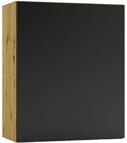 Kuchynská Skrinka Isabel W60 P/L čierna/artisan