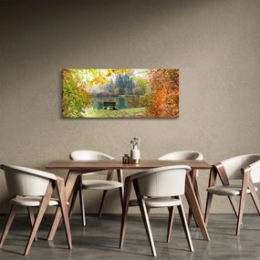 Obraz rybníka (120x50 cm)