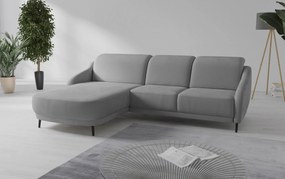 XXXLutz ROHOVÁ SEDAČKA, textil, sivá Sit & More - Sedačky - 000144024115