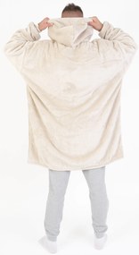 Baránková mikina mikroplyš – Laura prírodná veľkosť L