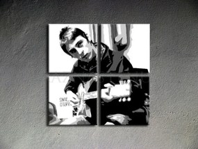 Ručne maľovaný POP Art obraz Paul Weller | rôzne rozmery