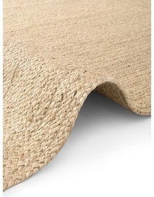 Obojstranný/ručne tkaný jutový koberec vo svetloprírodnej farbe 160x230 cm Sharmila Natural White – Hanse Home
