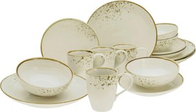 XXXLutz KOMBINOVANÝ SERVIS Nature Collection Natural Living 16-dielne Creatable - Online Only bytové doplnky - 007768134501