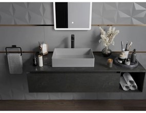 Mexen Goya, umývadlo na dosku 51 x 37 cm, svetlá šedá matná, 22185061