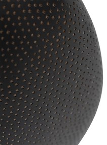 Inteligentné stropné svietidlo čierne a zlaté 40 cm vrátane Wifi G95 - Radiance