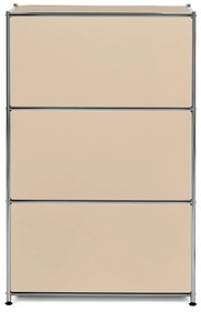 Kovová komoda »CN3« s 2 výklopnými dvierkami