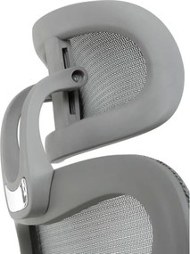 Kancelárska stolička sivá KA-K2081 GREY