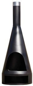 RedFire Krb Kingston 160x60 cm oceľový matný čierny 433449