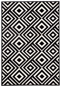 Čierno-biely koberec Zala Living Art, 140 × 200 cm