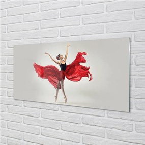 Nástenný panel  balerína žena 100x50 cm