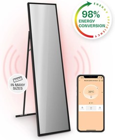 La Palma 900 smart, infračervený ohrievač, 40 x 160 cm, 900 W, zrkadlový stojan